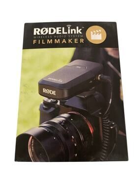 Rode RodeLink Filmmaker Kit 2.4GHz Wireless Audio System Lavalier Mic